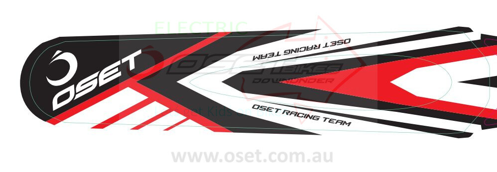 Sticker 20R-2016 Rear Mudguard