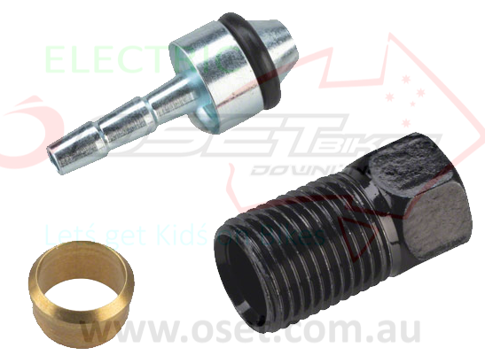 Brake Promax Solve Hydraulic Brake Hose Fitting Kit