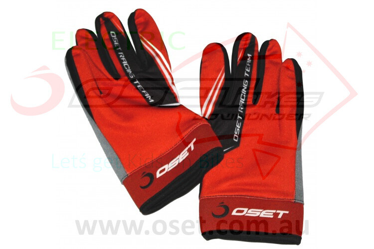 Gloves OSET ELITE Range, Size: L - Kids 8-9yrs, Colour: RED