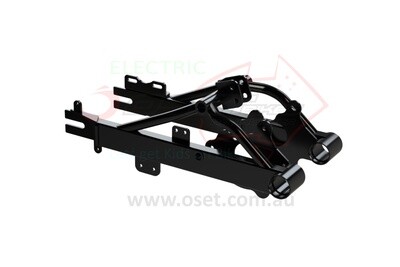 Swingarm - 16, pair, steel, black.