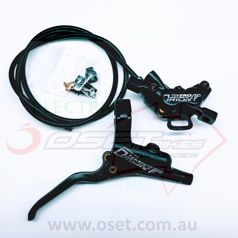 Brake UPGRADE Set FRONT Tektro Orion Quad Piston