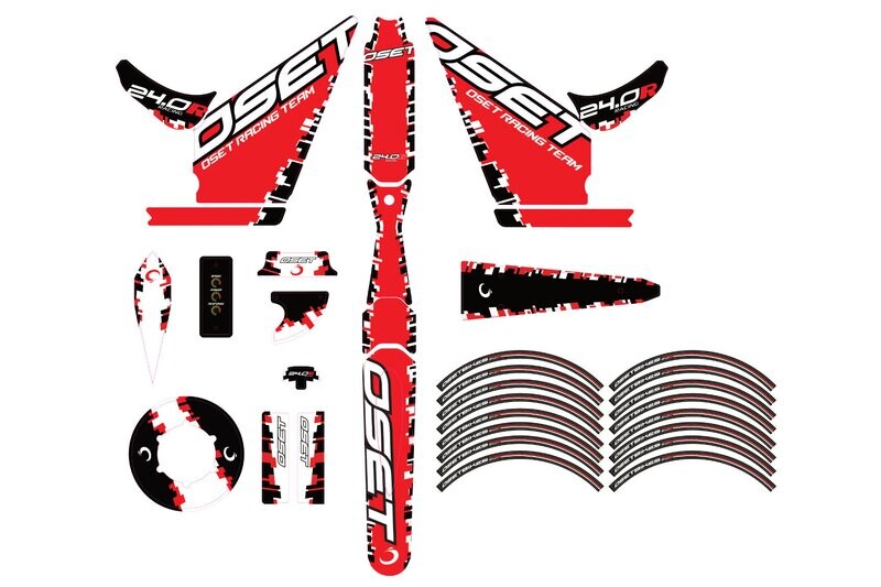 Sticker Set 24 Race 2017-2018
