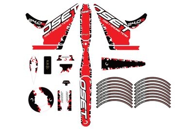 Sticker Set 24 Race 2017-2018