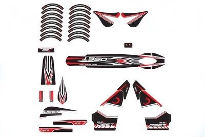 Sticker Set 12 Eco or Race 2015-2018