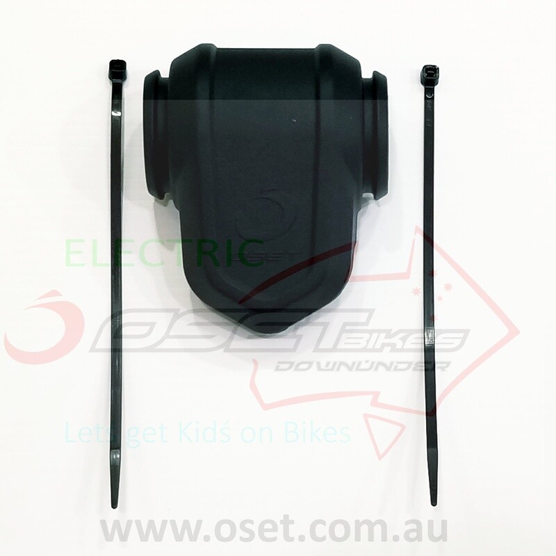 Pad Chin - OSET logo, moulded rubber, black