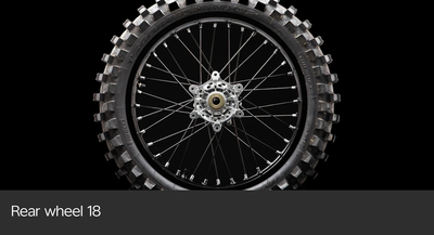 REAR WHEEL 18 ENDURO