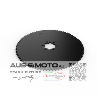 Sprocket Rear Solid- 86T, #219, Alloy, TXP20