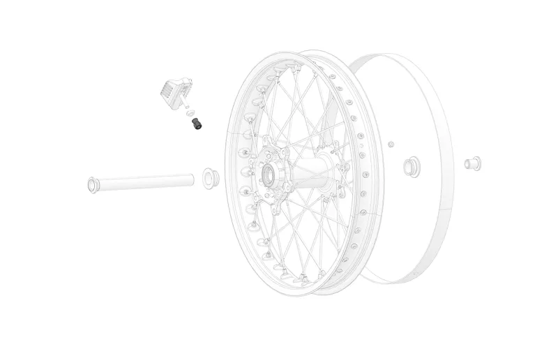 Rim Lock Nut (1 Piece)