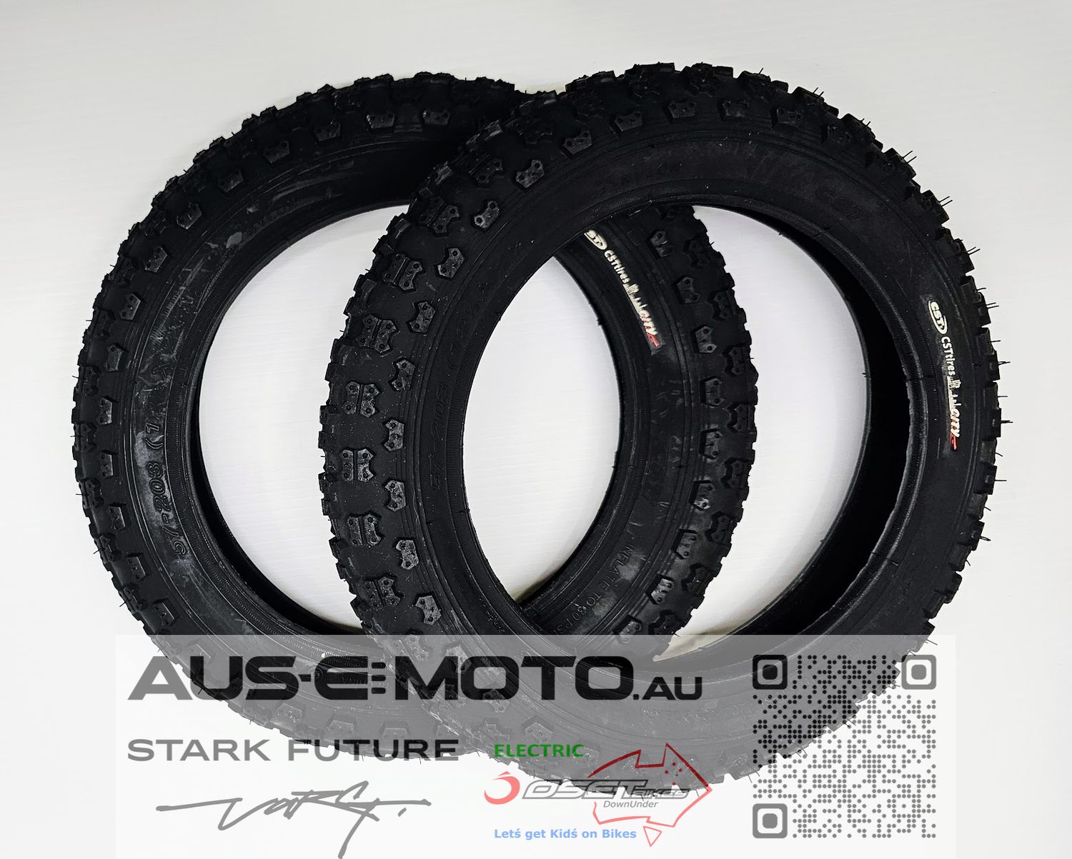 Tyre OSET12 F&amp;R 12x 2.4 CST
