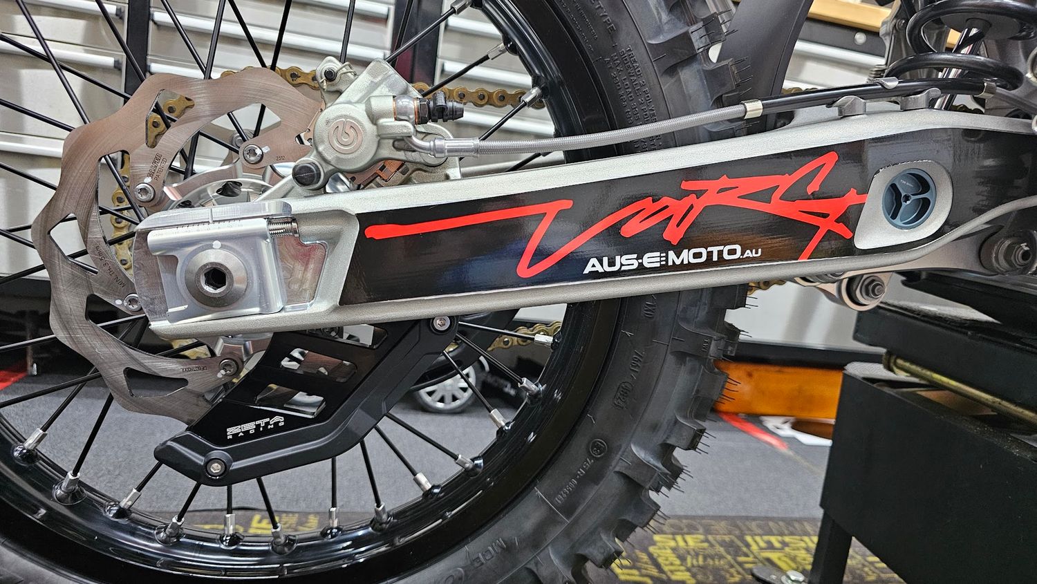 REAR DISC GUARD with POLY BUMPER | ZETA | STARK VARG