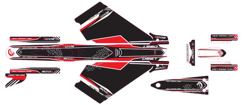 Sticker Set 20 Eco or Race 2014-2022