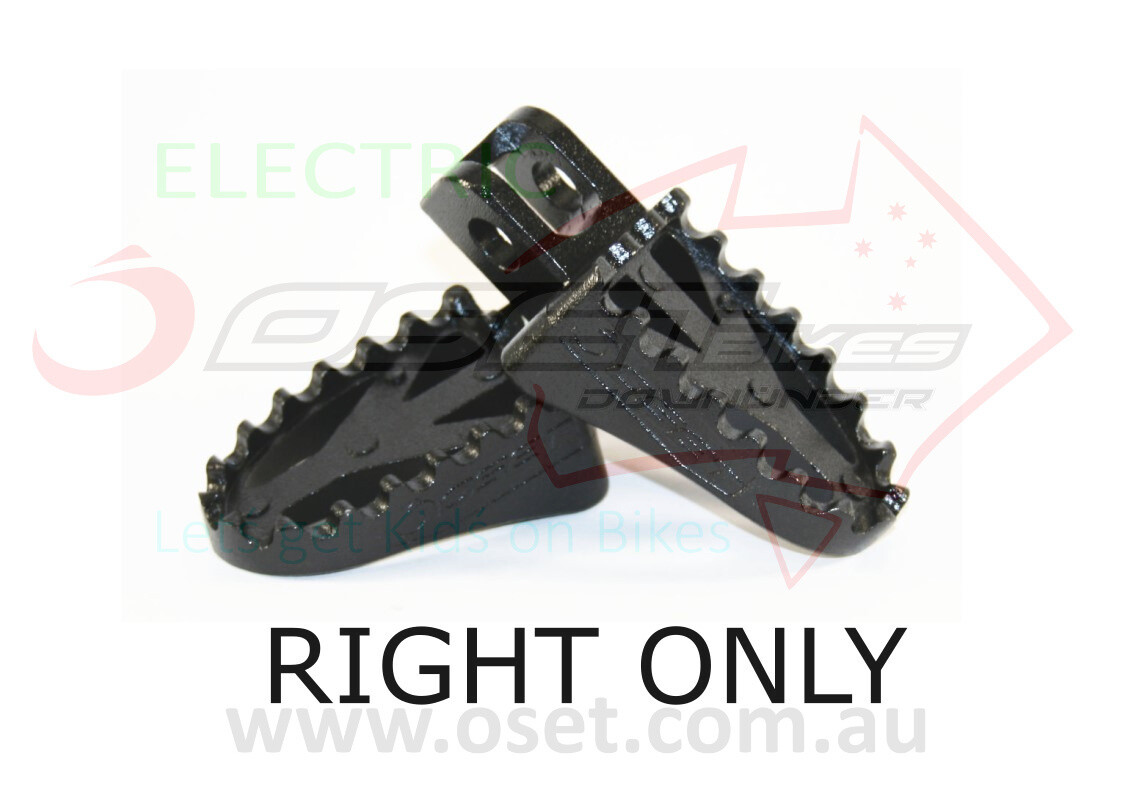 Footpeg OSET Cast RIGHT all bikes ex 20R