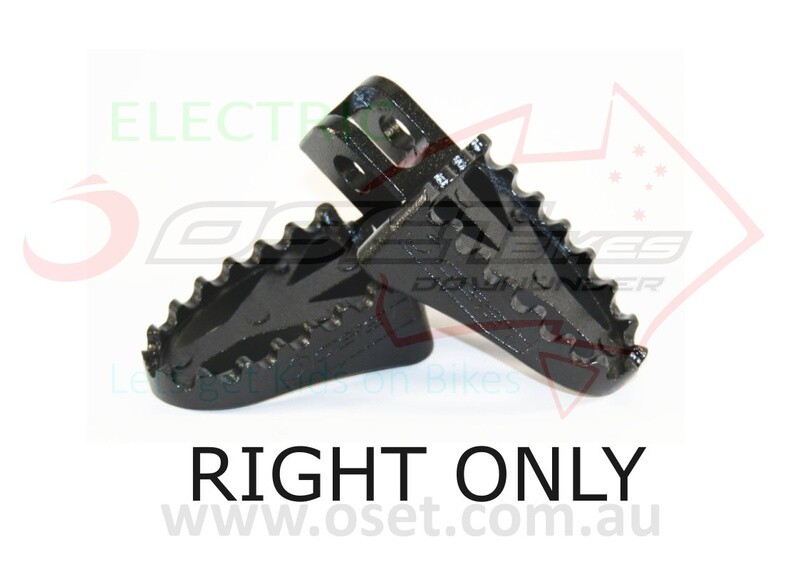 Footpeg OSET Cast RIGHT all bikes ex 20R