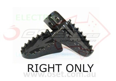 Footpeg OSET Cast RIGHT all bikes ex 20R