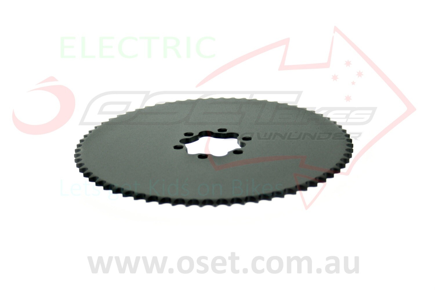 Sprocket Rear, 68T Alloy Solid Blk For 16E, R