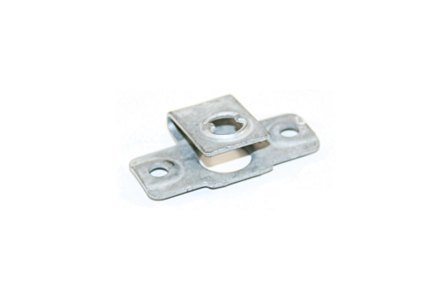 Retaining Plate 6mm DZUS fastener silver MX10