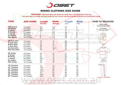 Gloves OSET ELITE Range