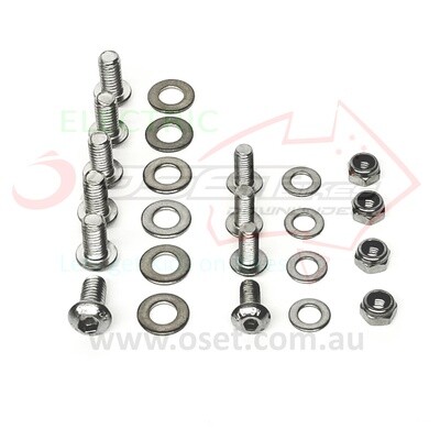 Bolt Set OSET Bikes plastics M5 + M6 SS