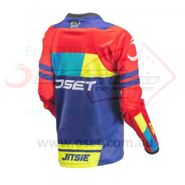 Jersey Riding Jitsie K3 OSET Kid - Red/Yel/Blu