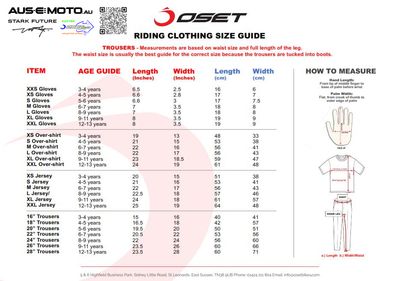 Gloves OSET INFINITY Range