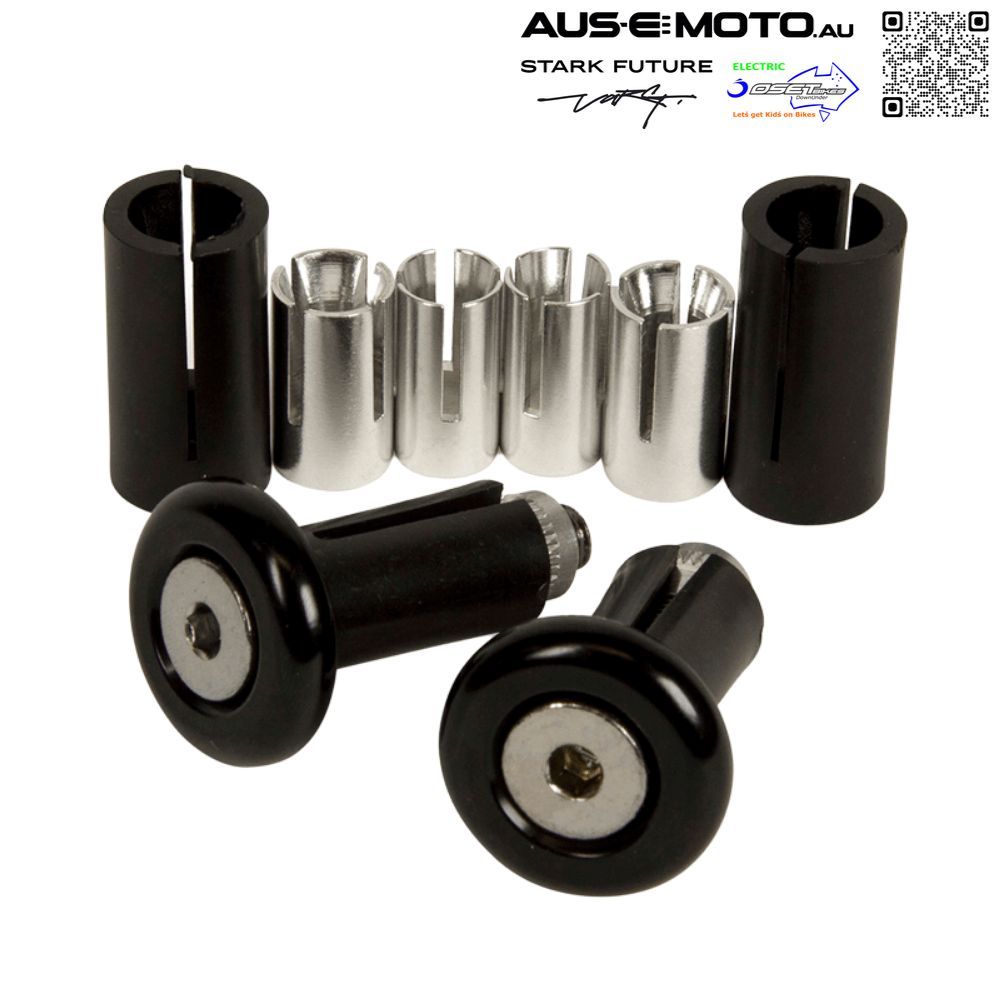 RHK Black Handlebar Bar Ends