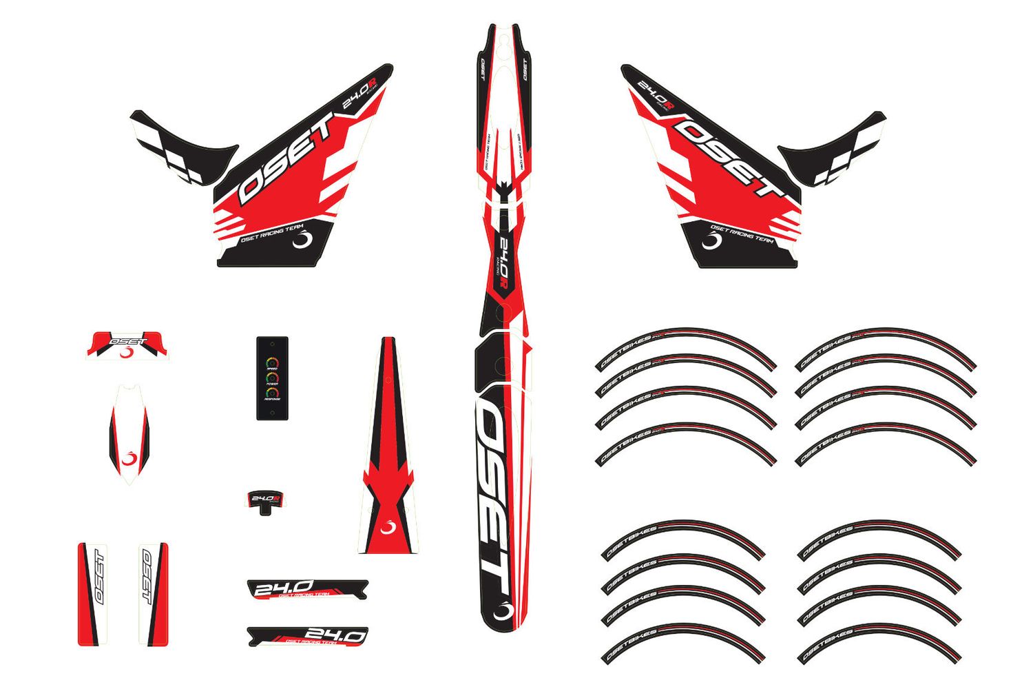 Sticker Set 24 Race 2017-2018, YEAR: 2017