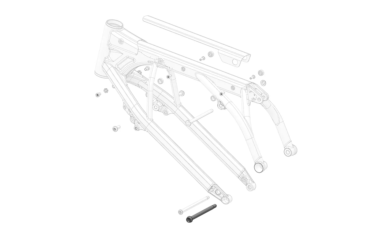 Frame To Motor Shaft Bolt (1 Piece)
