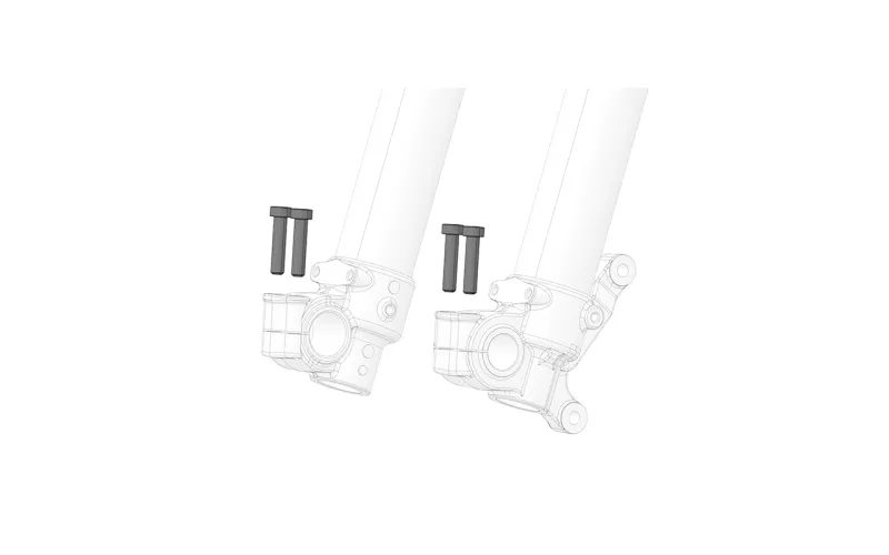 Torx Front Wheel Shaft Clamp Bolt M8x35mm (1 Piece)