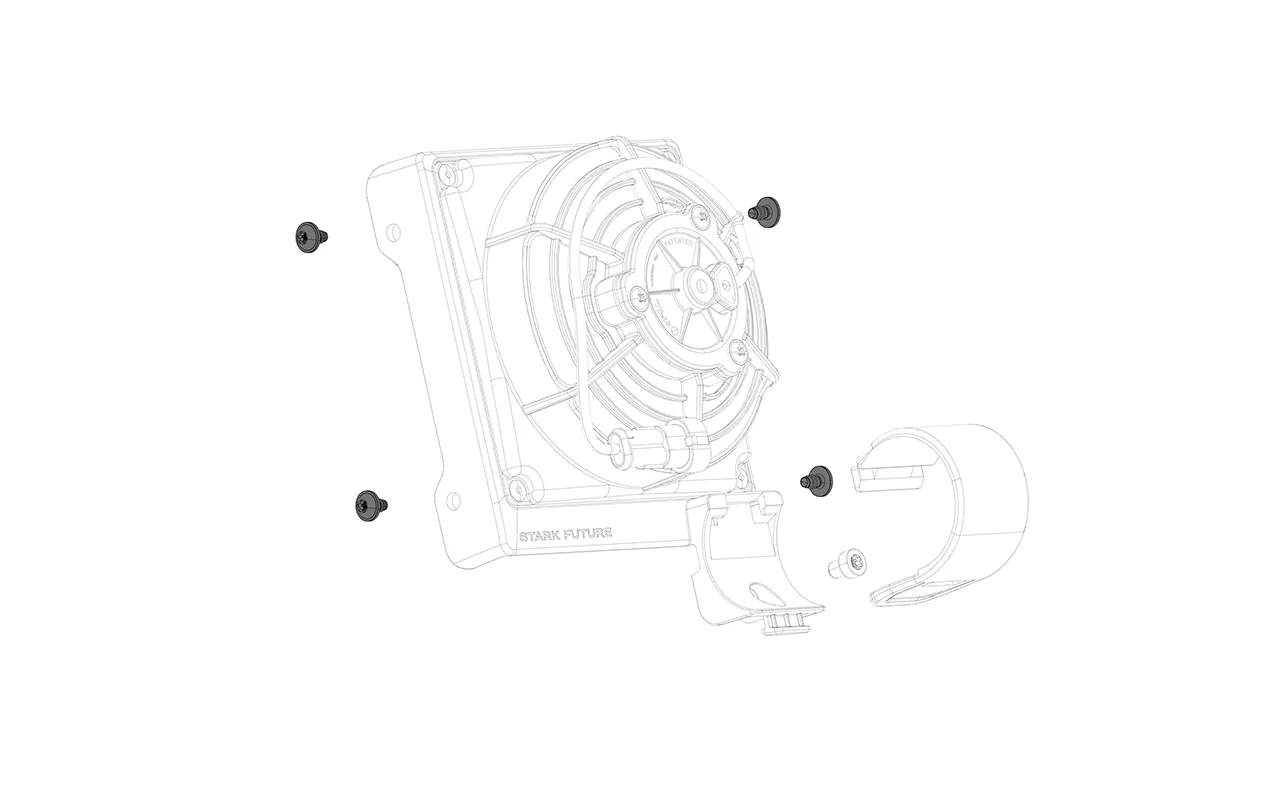 Fan Side Screws (1 Piece)