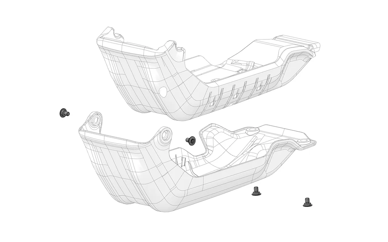 Torx Skid Plate Screw M8x10mm (1 Piece)