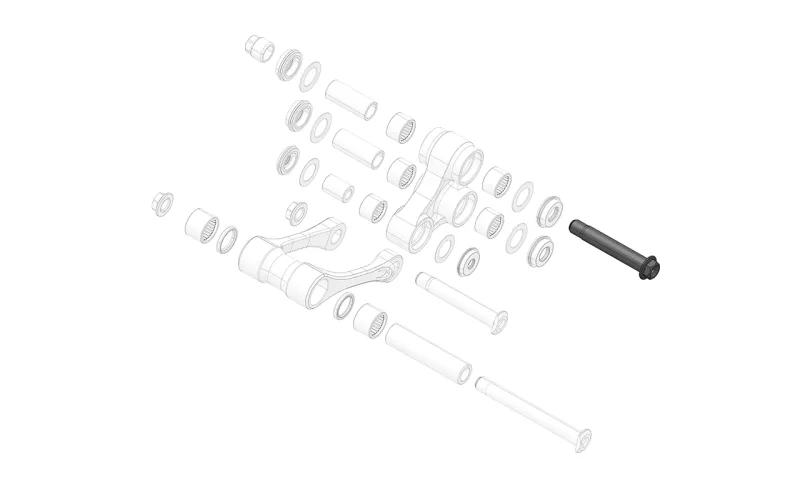 Rocker Arm Top Shaft (1 Piece)