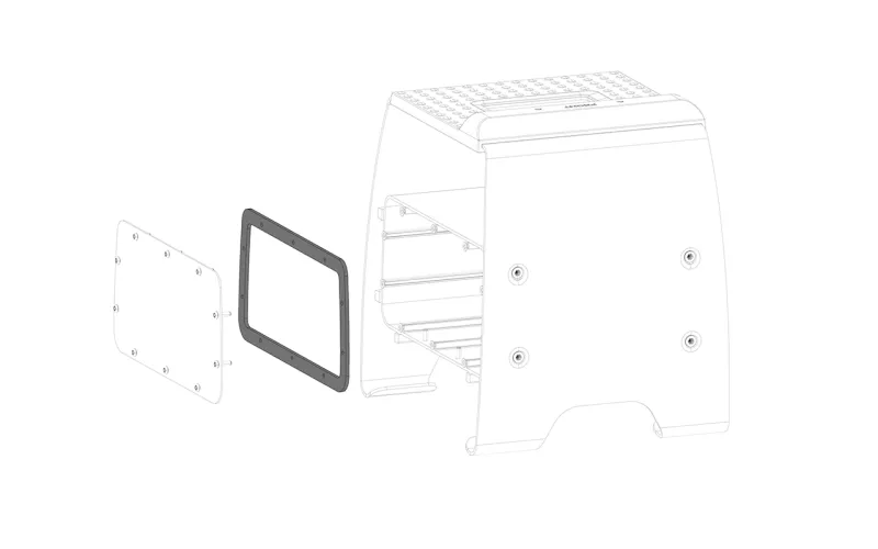 Charger Housing Rear Cover Gasket