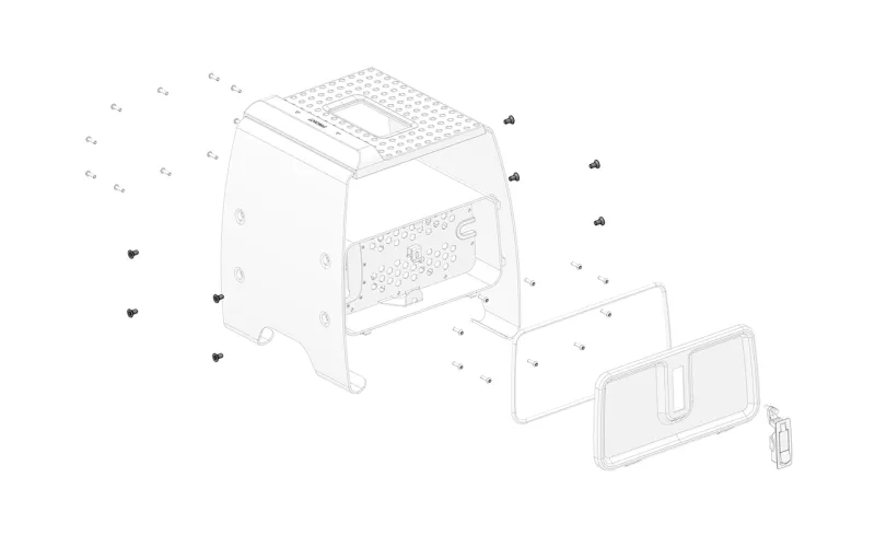 Torx Charger Mounting Bolt M8x16mm (1 Piece)