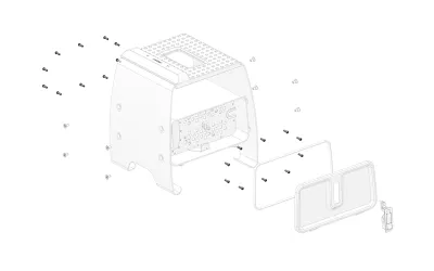 Torx Charger Housing Cover Bolt M6x20mm (1 Piece) Torx Charger Housing Cover Bolt M6x20mm (1 Piece)