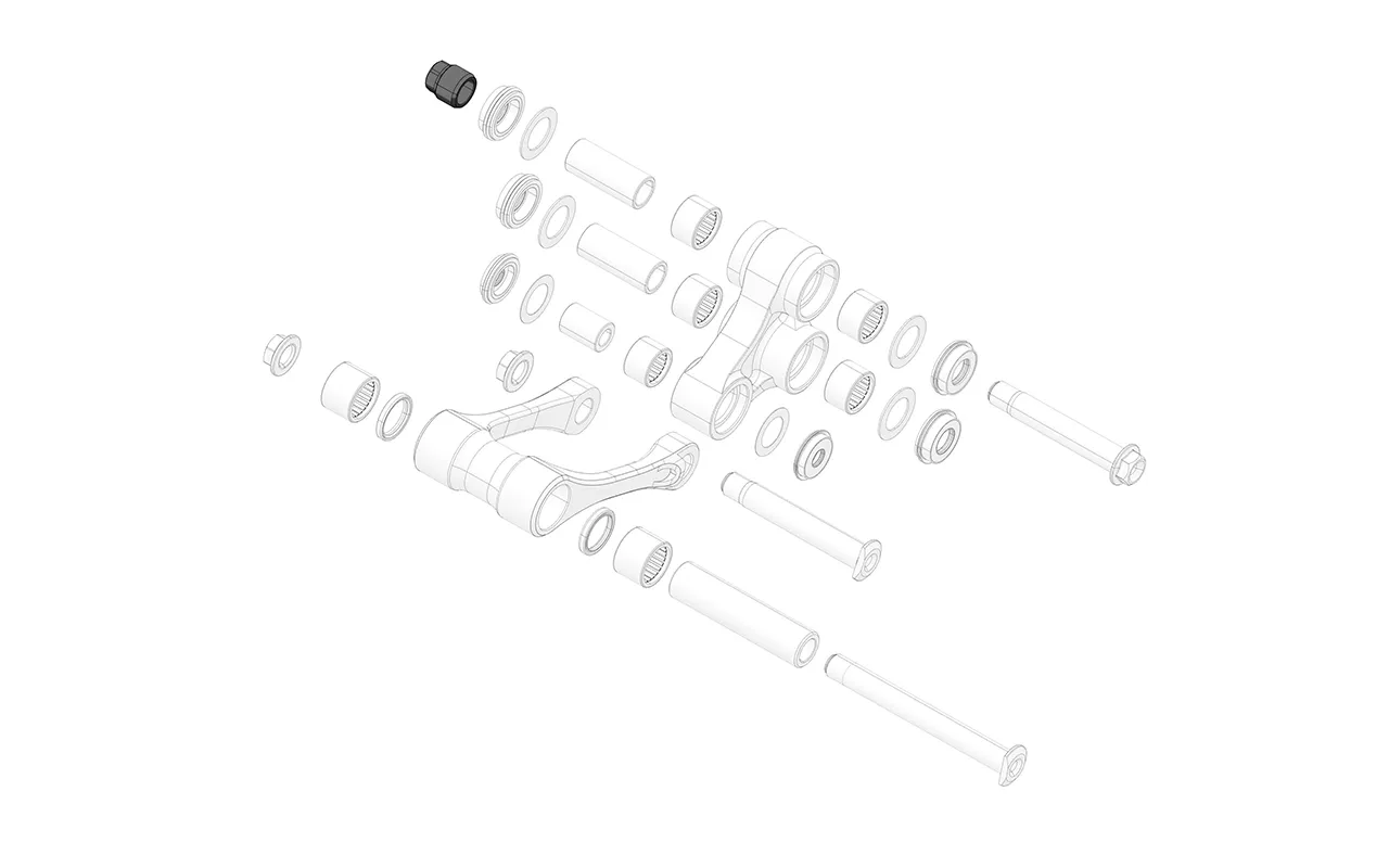 Rocker Arm/Swingarm Shaft Nut (1 Piece)