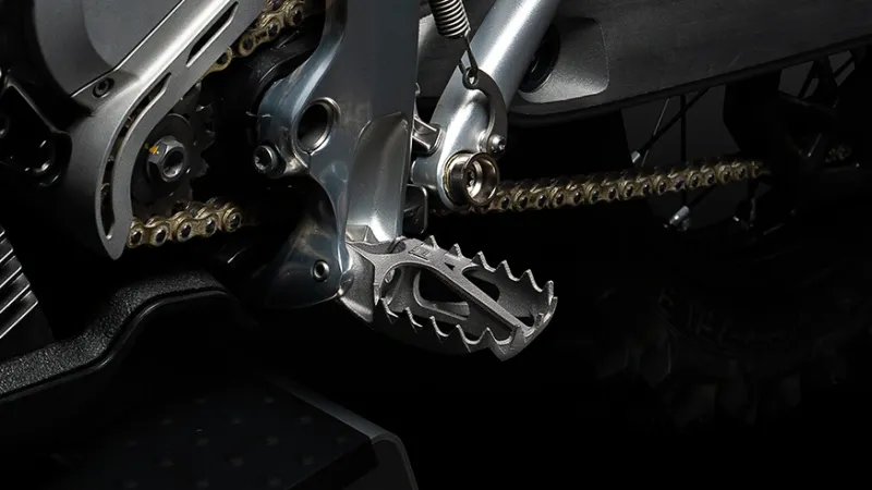 Titanium Footpegs EX