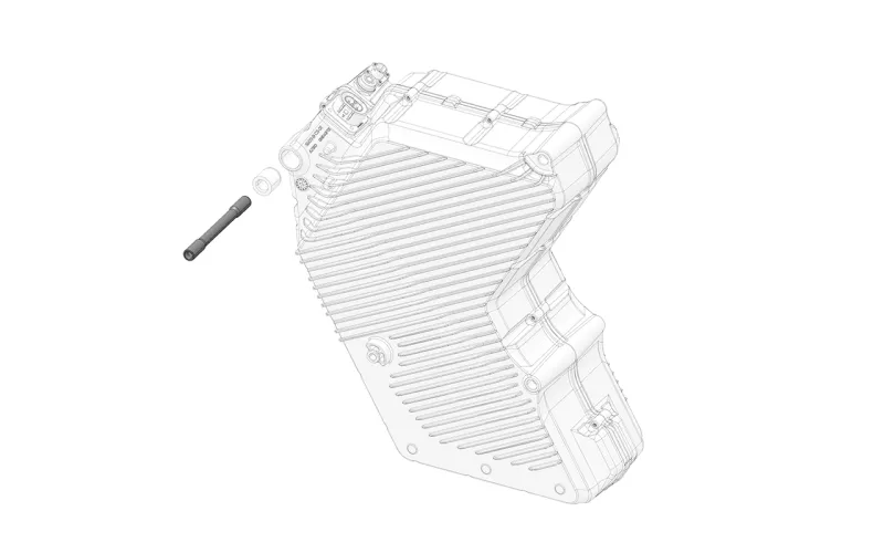 Shaft Threaded Front Battery