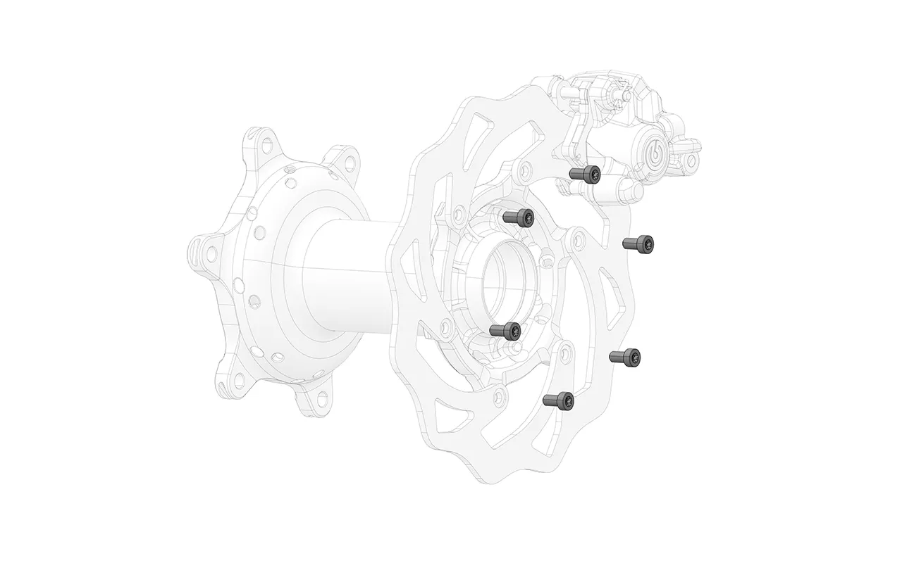 Front Brake Disc Screw (1 unit)