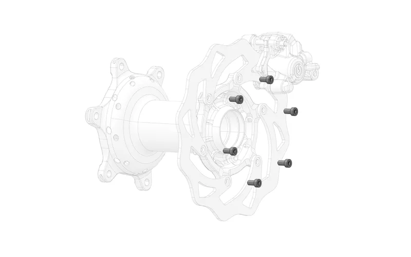 Front Brake Disc Screw (1 unit)