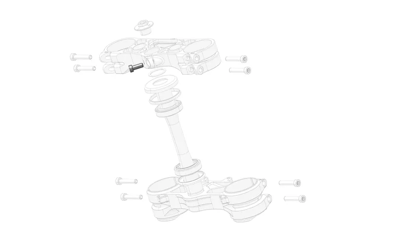 Torx Head Cap Screw M8x20mm 1Pce (3Ttl)