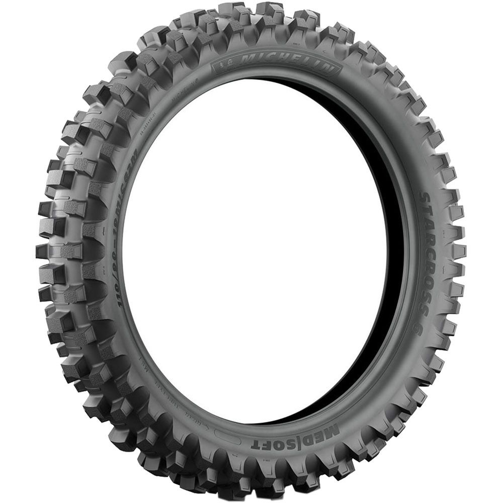 Michelin Starcross 6 110 / 90-19 Medium Soft Rear Tyre
