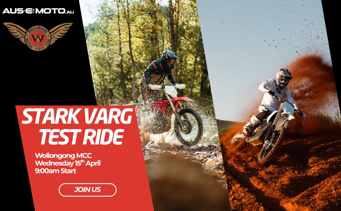 MT KEMBLA - STARK VARG TEST RIDE - 15th April 2026