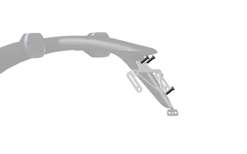 License plate holder bolt