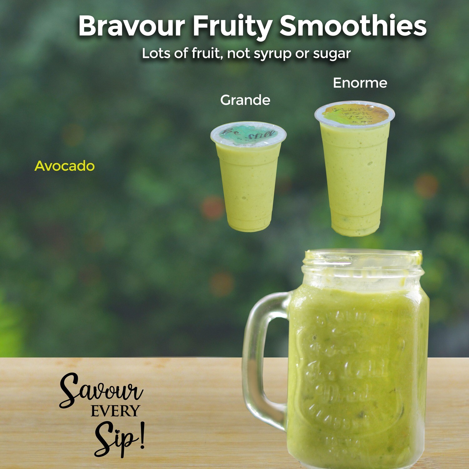 Fruity Smoothie: Avocado (A)