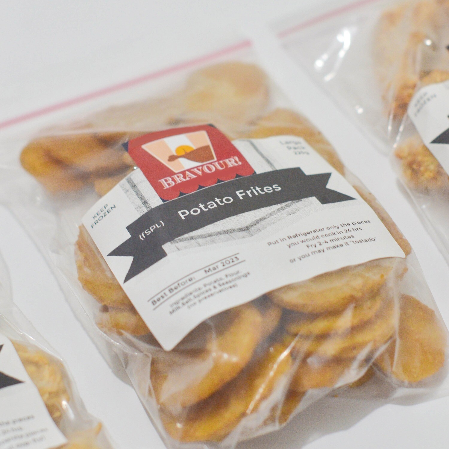 (fSPL) Frozen Real Potato Frites Large 225g