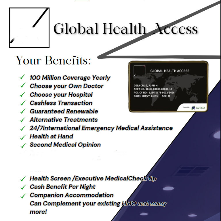 Global Health Access (International Medical Insurance up to 99)