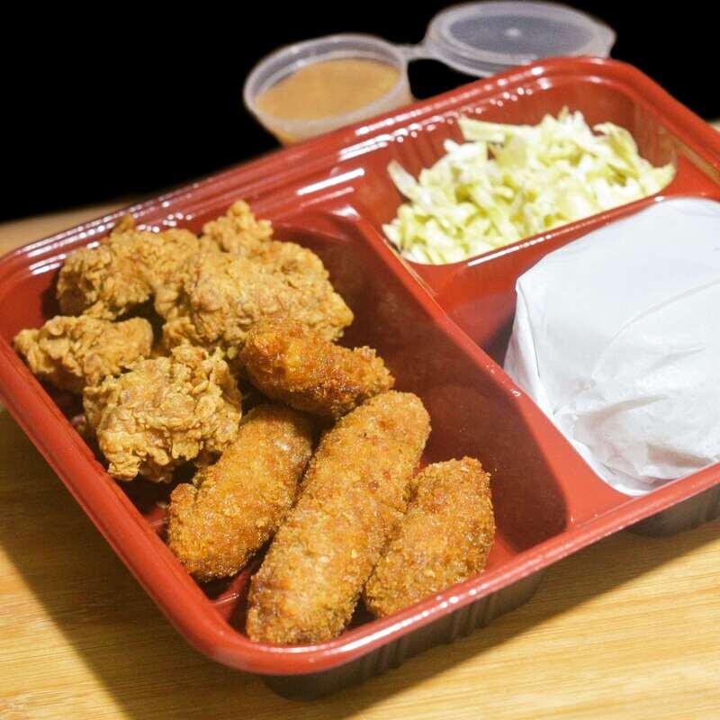 (CFCN+) Chicken Frites &amp; Chicken Nuggets + Bento  ( 1/2 serving option)
