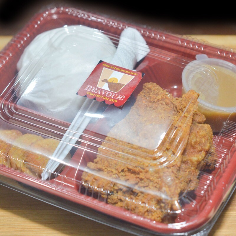 (B1R) Bravo Size Chicken Silog or Rice