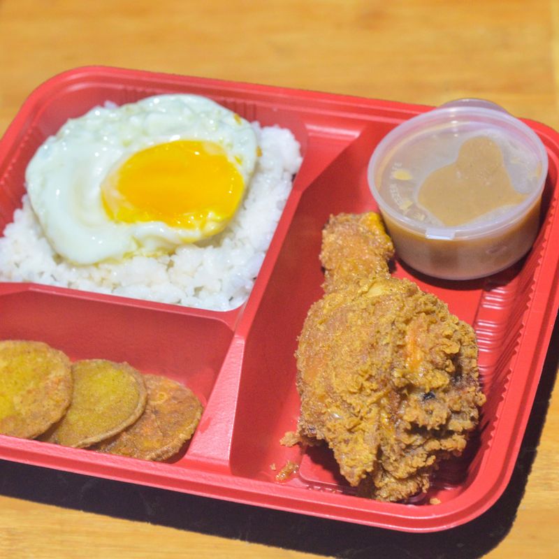 (B1R) Bravo Size Chicken Silog or Rice