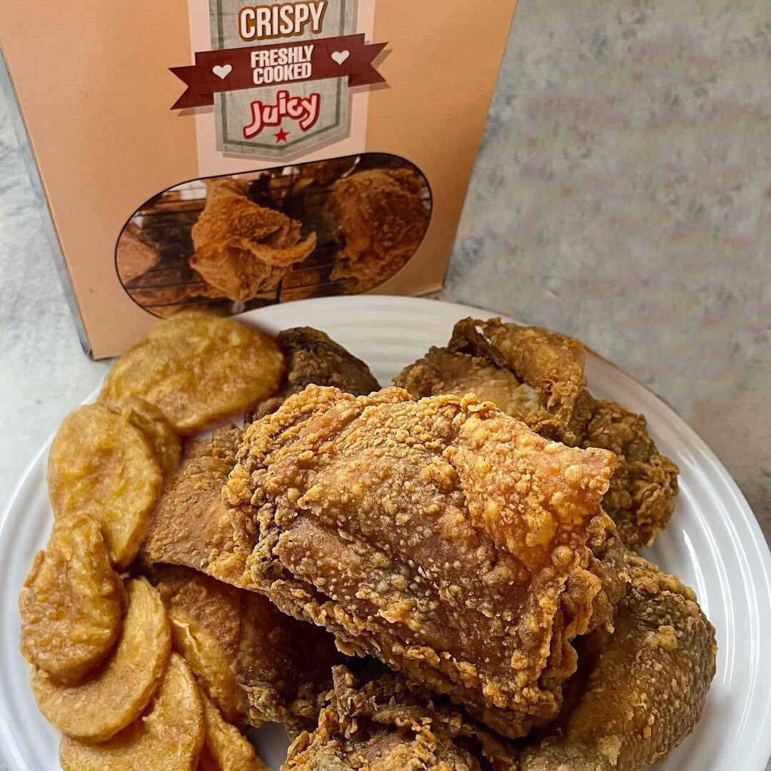 (B4) Bravour Size Fried Chicken Leg &amp; Thigh 4pcs (.7-.9kg)